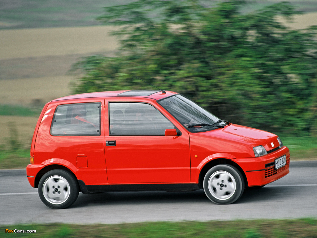 Fiat Cinquecento Sporting (170) 1994–98 images (1024 x 768)