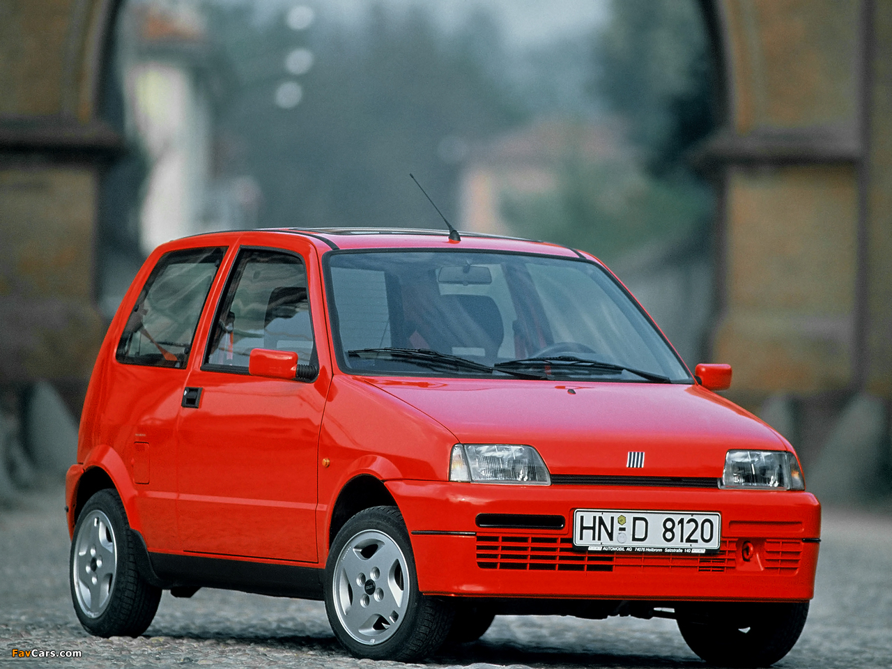 Fiat Cinquecento Sporting (170) 1994–98 wallpapers (1280 x 960)