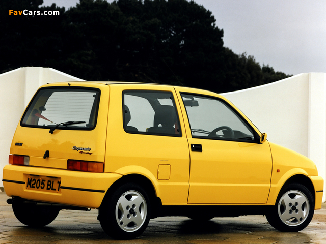 Fiat Cinquecento Sporting UK-spec (170) 1995–98 images (640 x 480)
