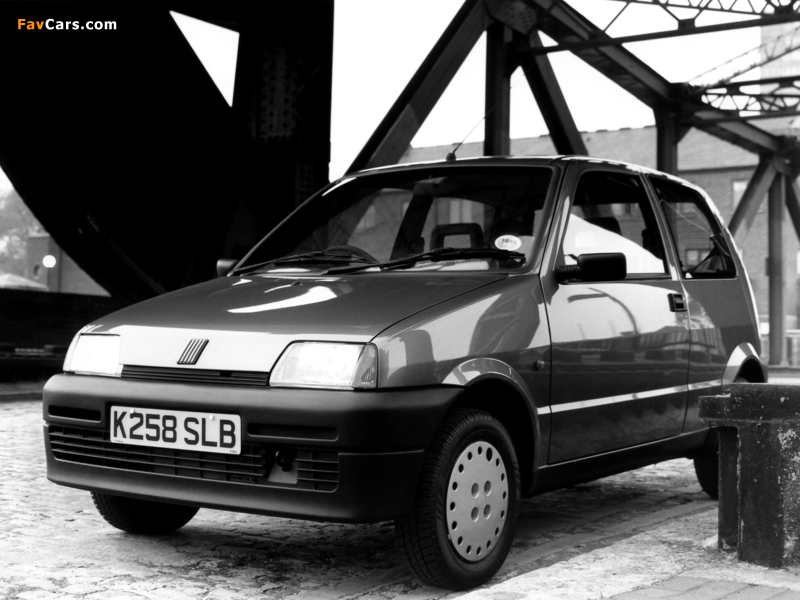 Images of Fiat Cinquecento UK-spec (170) 1993–98 (800 x 600)