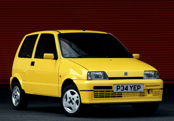 Images of Fiat Cinquecento Sporting UK-spec (170) 1995–98