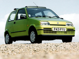 Photos of Fiat Cinquecento Soleil UK-spec (170) 1996–97