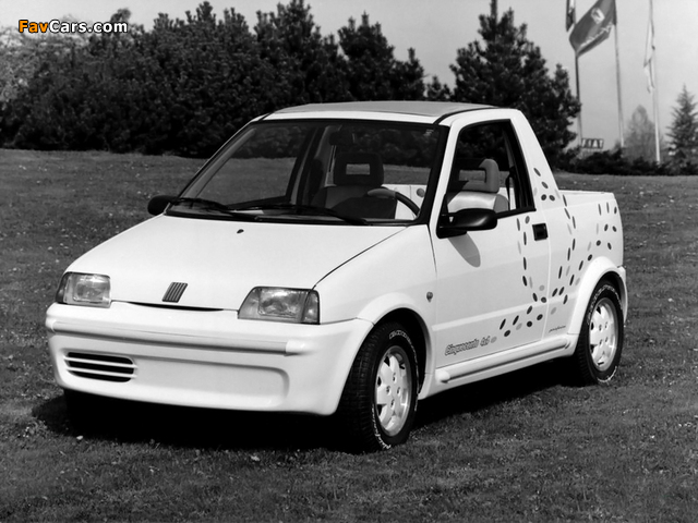 Pictures of Fiat Cinquecento 4x4 Pick-up (170) 1992 (640 x 480)