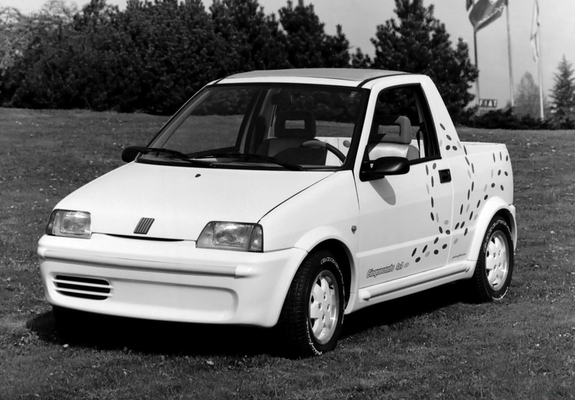 Pictures of Fiat Cinquecento 4x4 Pick-up (170) 1992