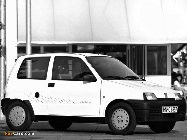Pictures of Fiat Cinquecento Elettra (170) 1992–96 (640 x 480)
