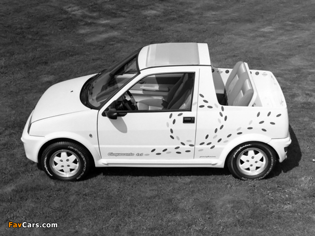Fiat Cinquecento 4x4 Pick-up (170) 1992 wallpapers (640 x 480)