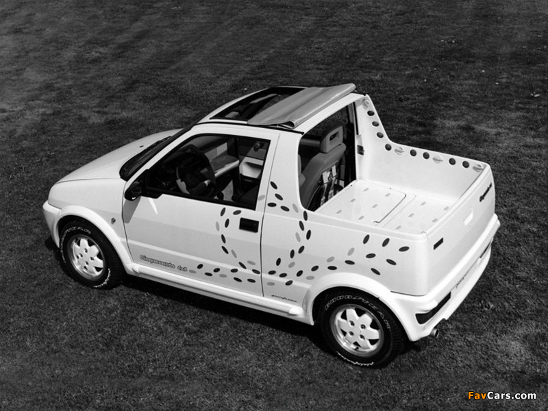 Fiat Cinquecento 4x4 Pick-up (170) 1992 wallpapers (800 x 600)
