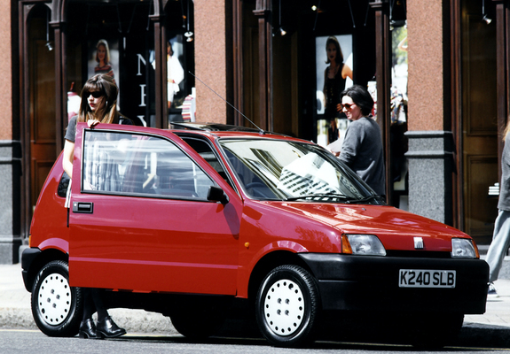 Fiat Cinquecento UK-spec (170) 1993–98 wallpapers