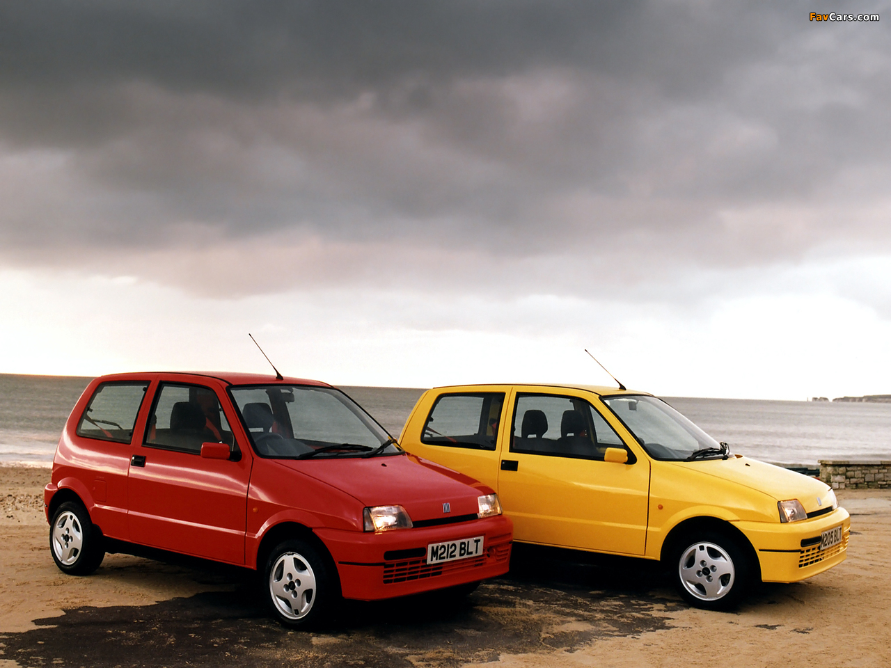 Fiat Cinquecento Sporting UK-spec (170) 1995–98 wallpapers (1280 x 960)