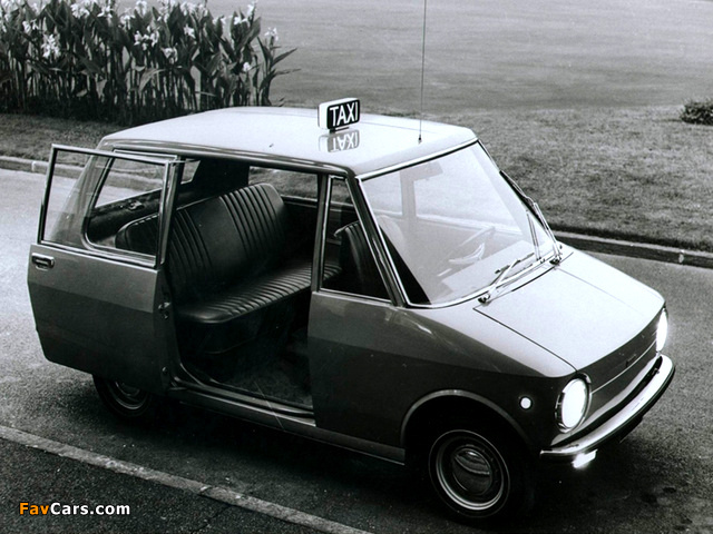 Photos of Fiat City Taxi Prototype 1968 (640 x 480)