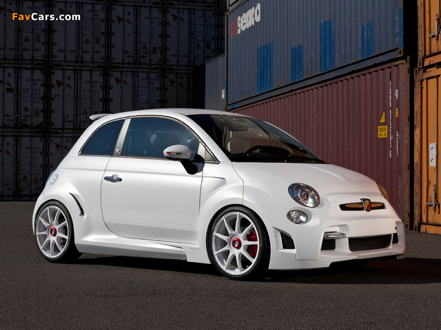 Zender Abarth 500 Corsa Stradale Concept 2013 wallpapers (640 x 480)