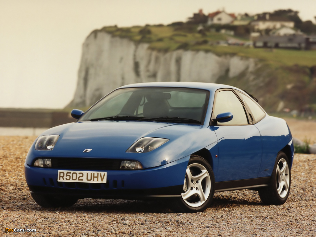 Coupé Fiat UK-spec 1995–2000 wallpapers (1024 x 768)