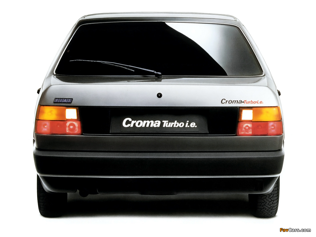 Fiat Croma Turbo i.e. (154) 1985–89 photos (1024 x 768)