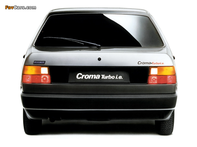 Fiat Croma Turbo i.e. (154) 1985–89 photos (640 x 480)