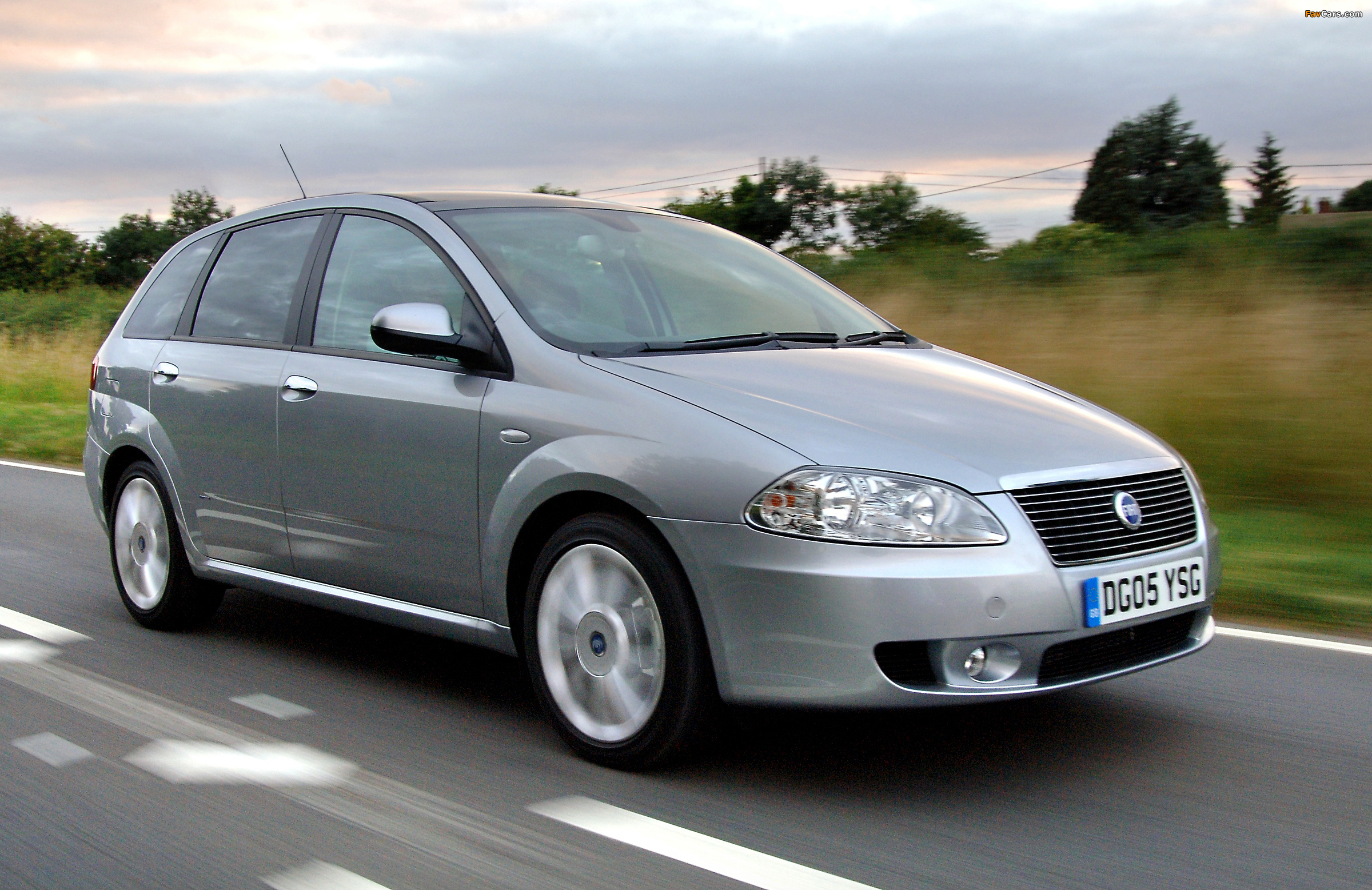 Fiat Croma UK-spec (194) 2005–2007 wallpapers (2400 x 1557)