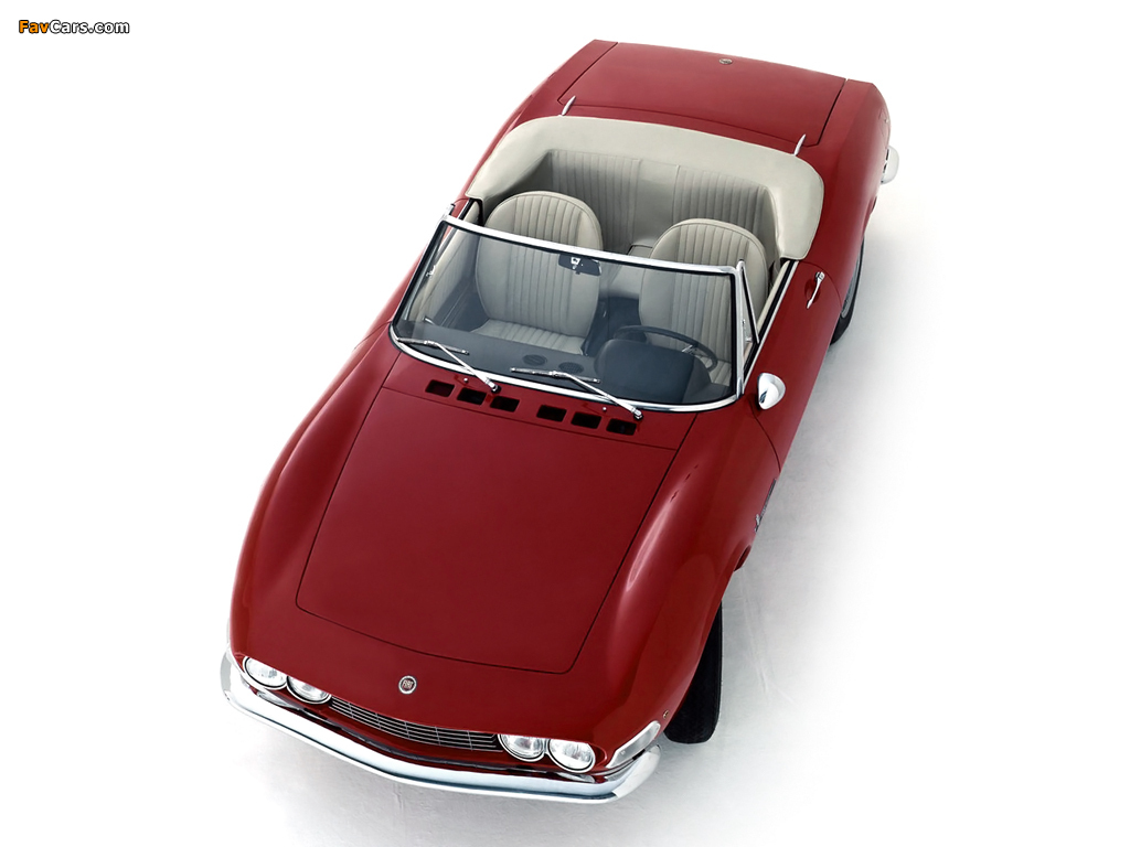 Fiat Dino Spider 1966–69 pictures (1024 x 768)