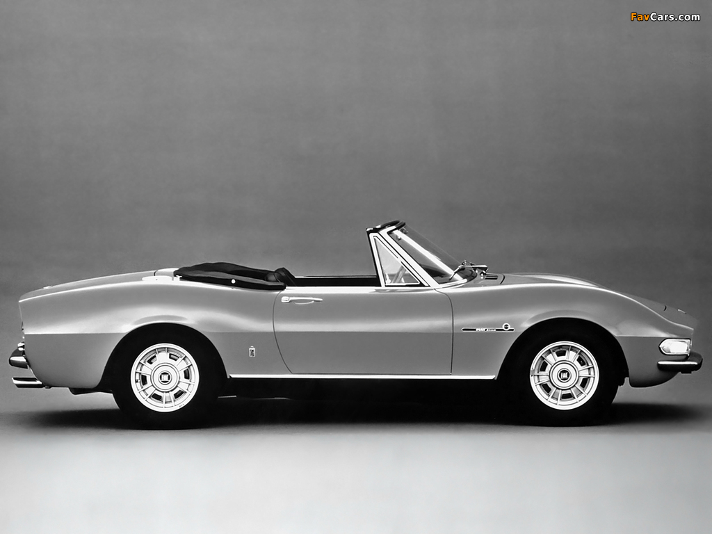 Fiat Dino Spider 2400 1969–72 wallpapers (1024 x 768)