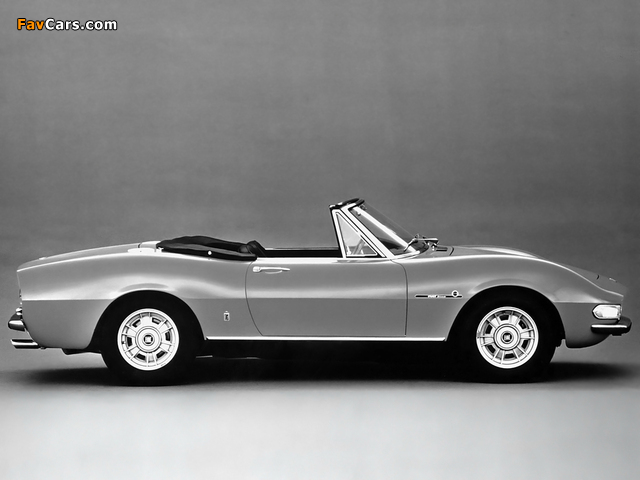 Fiat Dino Spider 2400 1969–72 wallpapers (640 x 480)