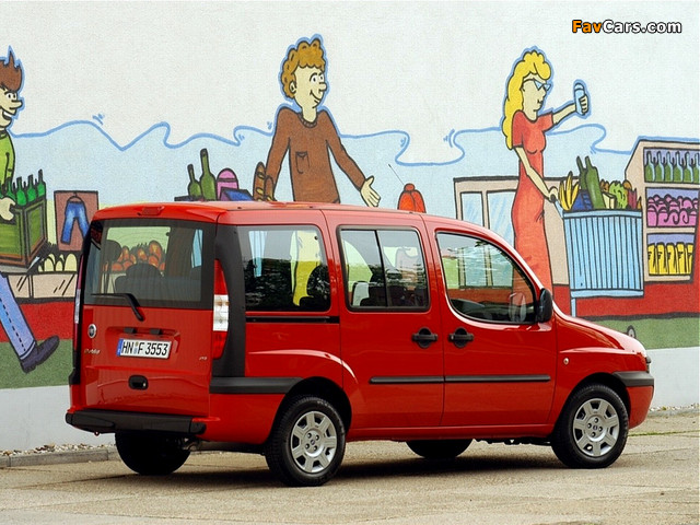 Fiat Doblò Panorama (223) 2000–05 images (640 x 480)