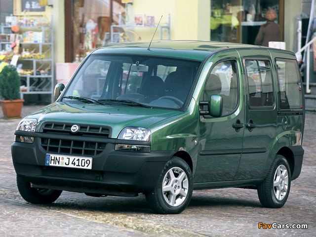 Fiat Doblò Panorama (223) 2000–05 images (640 x 480)