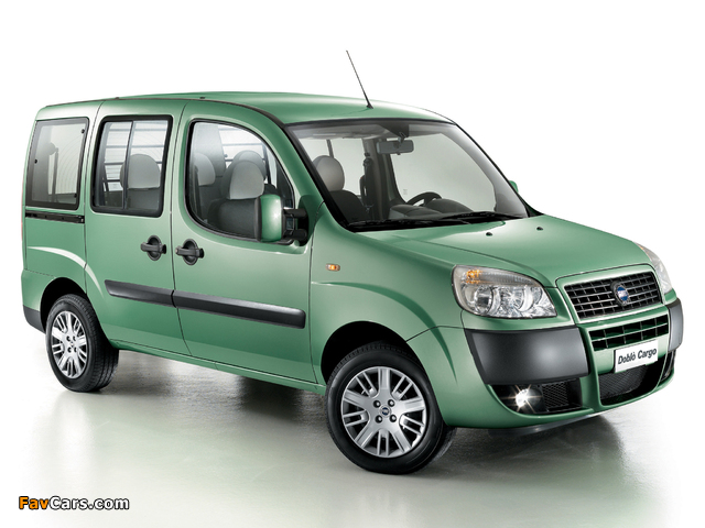 Fiat Doblò Cargo Combi (223) 2005 photos (640 x 480)