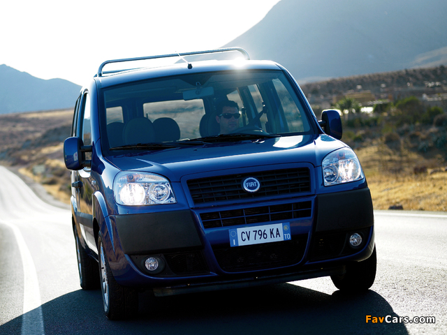 Fiat Doblò Panorama (223) 2005 wallpapers (640 x 480)