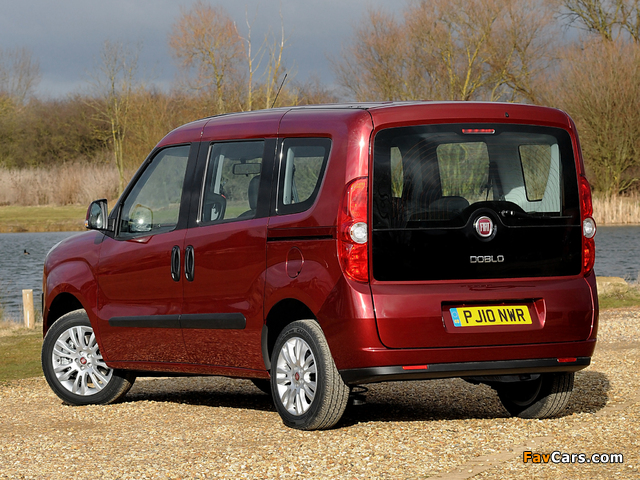 Fiat Doblò UK-spec (263) 2010 images (640 x 480)