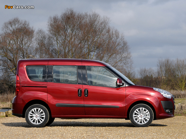 Fiat Doblò UK-spec (263) 2010 wallpapers (640 x 480)