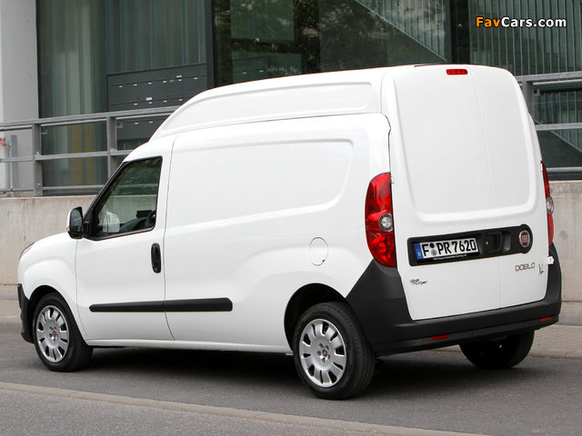 Fiat Doblò Cargo XL (263) 2012 pictures (640 x 480)