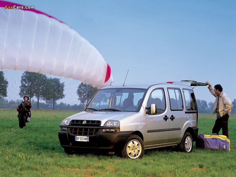 Images of Fiat Doblò Panorama (223) 2000–05 (800 x 600)