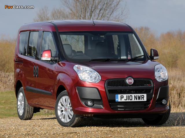 Images of Fiat Doblò UK-spec (263) 2010 (640 x 480)
