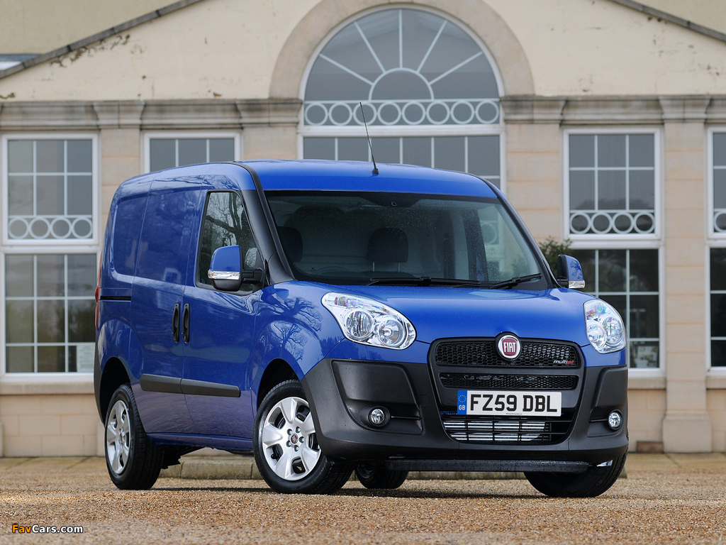 Pictures of Fiat Doblò Cargo UK-spec (263) 2010 (1024 x 768)