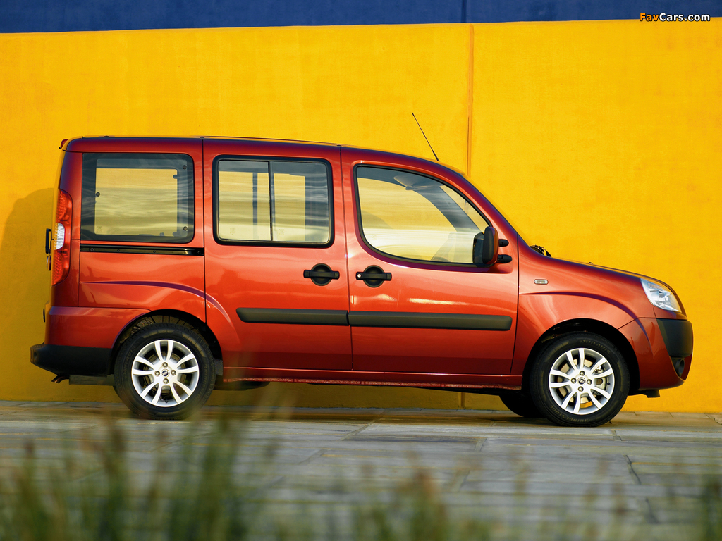 Fiat Doblò Panorama (223) 2005 wallpapers (1024 x 768)