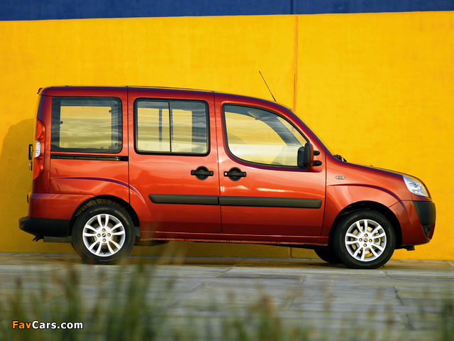 Fiat Doblò Panorama (223) 2005 wallpapers (640 x 480)