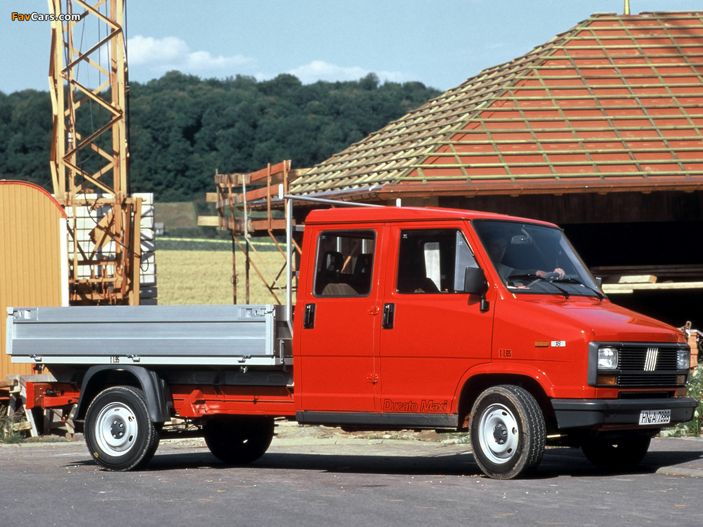Fiat Ducato Dual Cabine Pickup 1981–89 photos (1024 x 768)