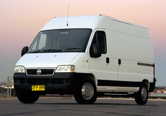 Fiat Ducato Maxi Van AU-spec 2002–06 pictures