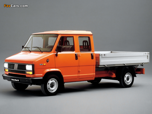 Pictures of Fiat Ducato Dual Cabine Pickup 1981–89 (640 x 480)