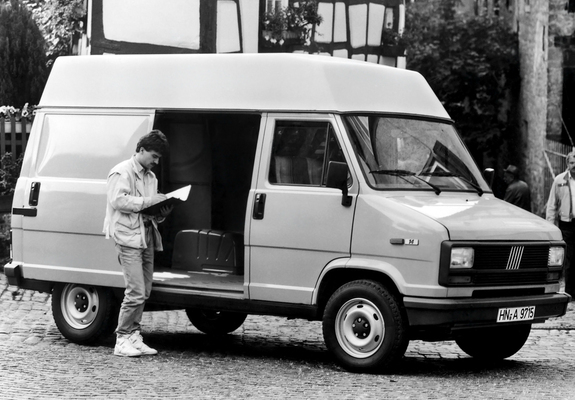 Pictures of Fiat Ducato High Roof Van 1981–89