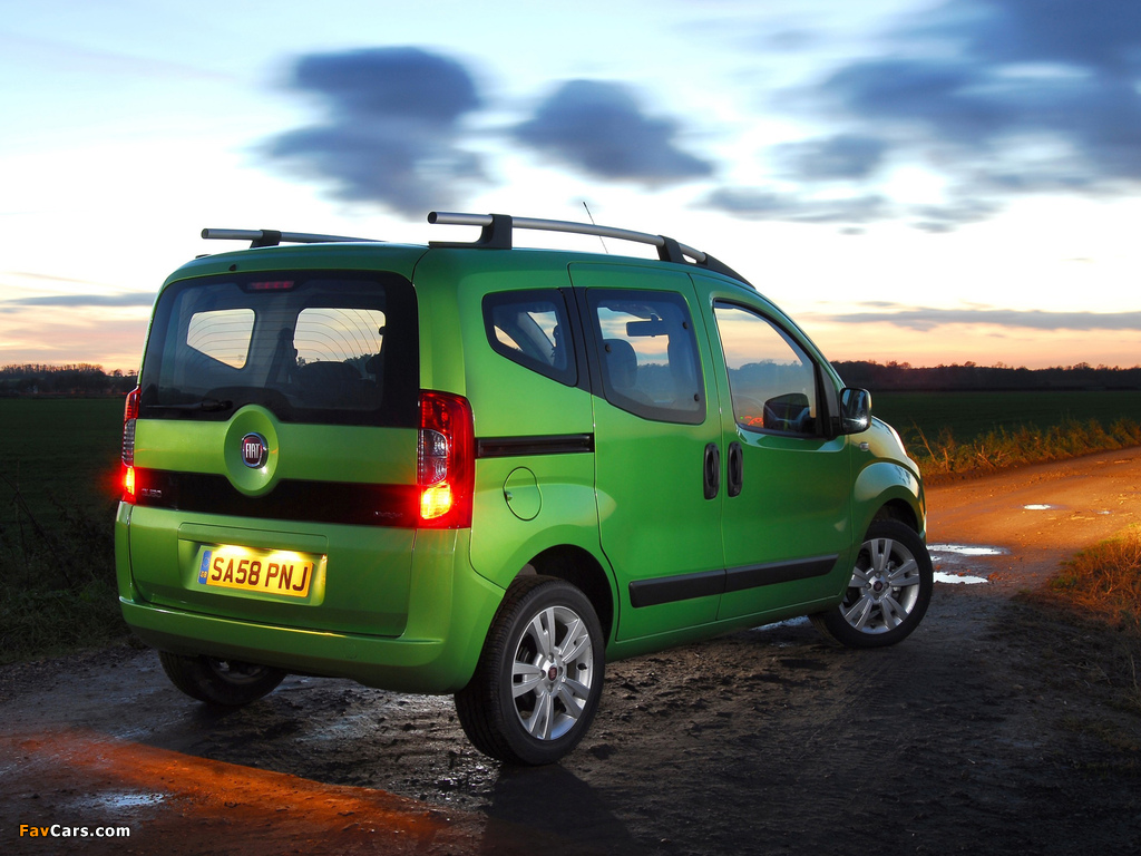 Fiat Qubo UK-spec (225) 2009 wallpapers (1024 x 768)