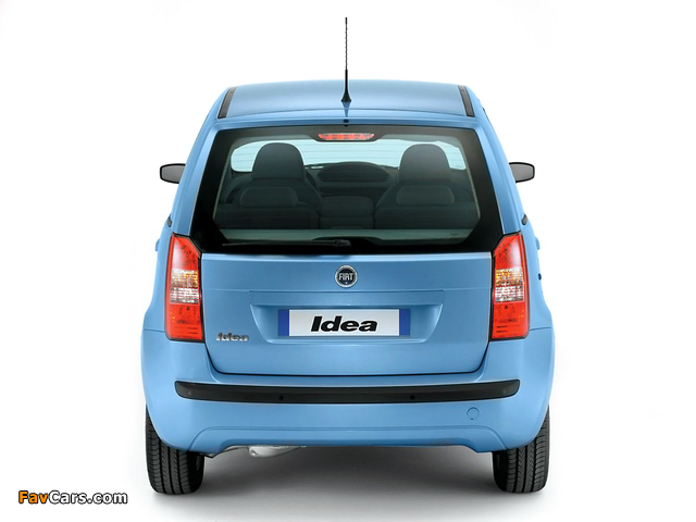 Fiat Idea (350) 2003–06 pictures (640 x 480)