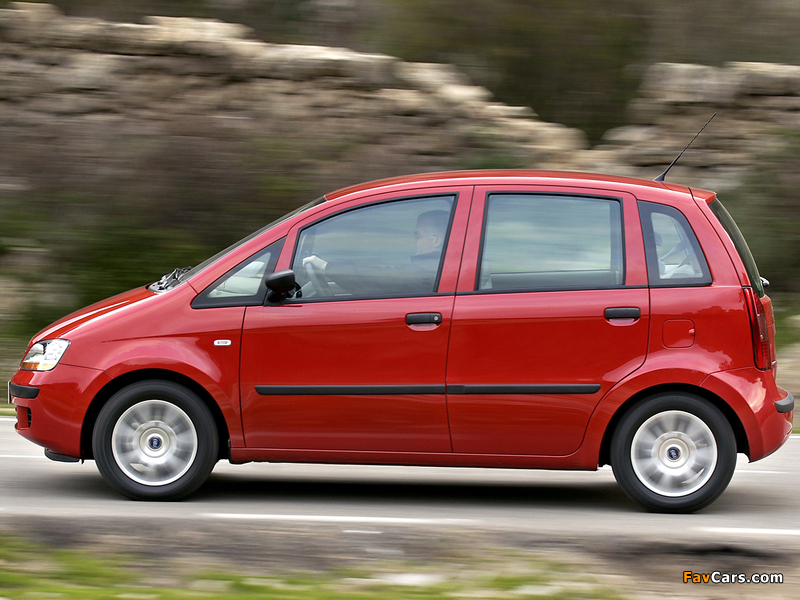 Fiat Idea UK-spec (350) 2004–06 pictures (800 x 600)