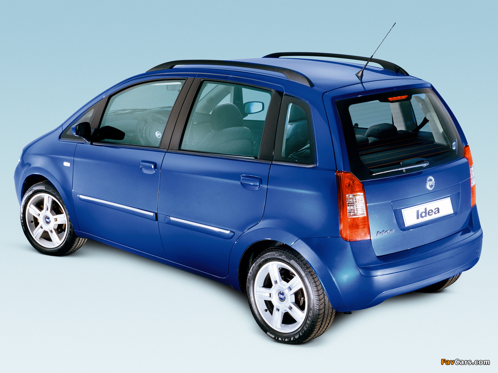 Fiat Idea (350) 2006–07 images (1024 x 768)