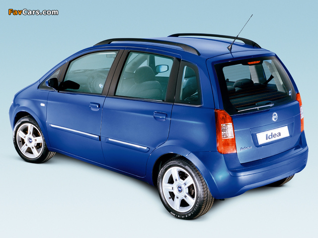 Fiat Idea (350) 2006–07 images (640 x 480)