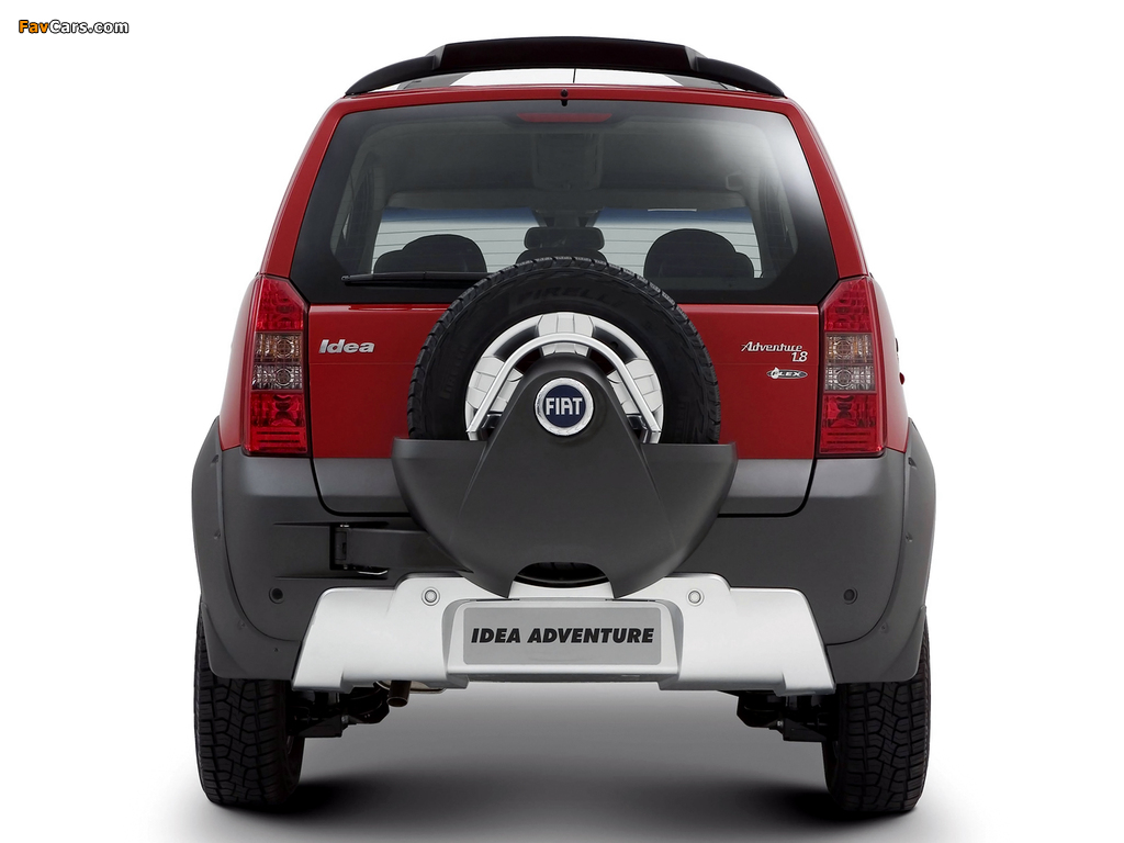 Fiat Idea Adventure (350) 2006–10 images (1024 x 768)