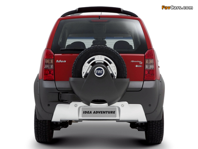 Fiat Idea Adventure (350) 2006–10 images (640 x 480)