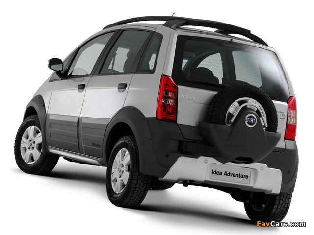 Fiat Idea Adventure (350) 2006–10 photos (640 x 480)