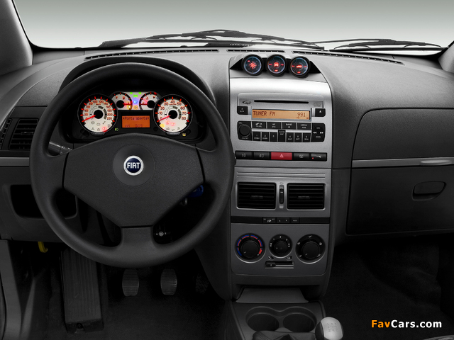 Fiat Idea Adventure (350) 2006–10 wallpapers (640 x 480)