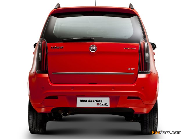 Fiat Idea Sporting (350) 2010–12 pictures (640 x 480)