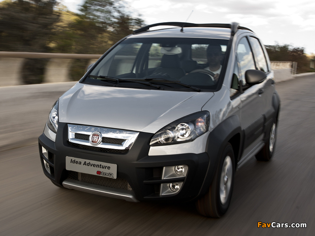 Images of Fiat Idea Adventure (350) 2010–13 (640 x 480)