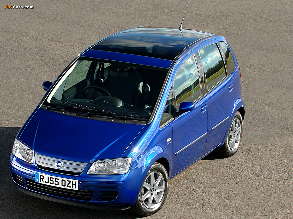 Pictures of Fiat Idea UK-spec (350) 2006–07 (1024 x 768)